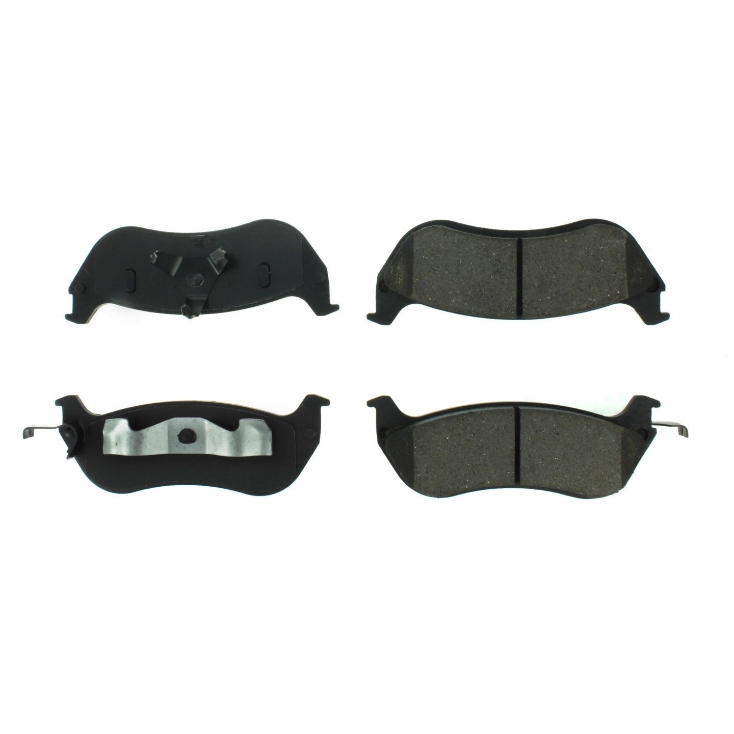 Stoptech Centric Posi-Quiet Extended Wear Brake Pads w/Hardware - Rear 106.06740