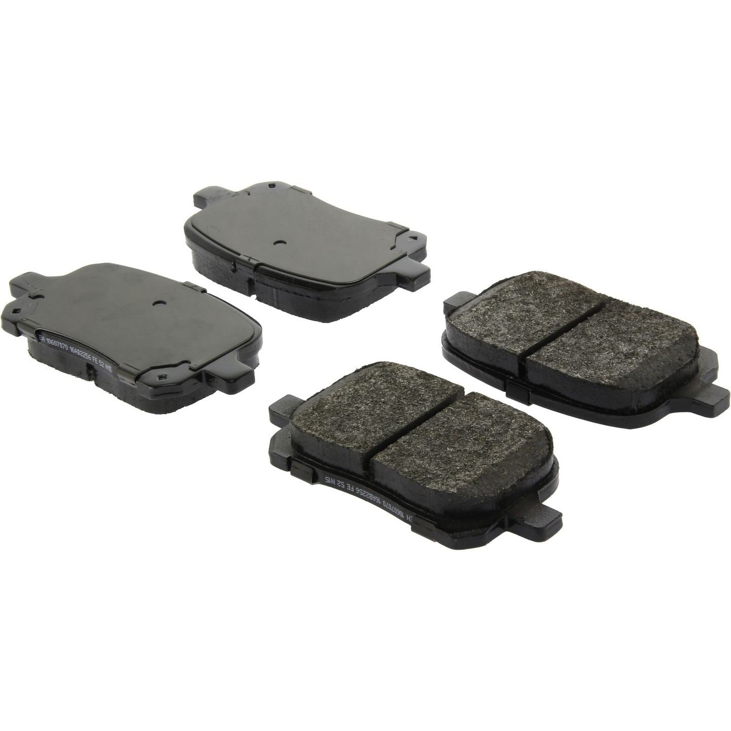 Stoptech Centric Posi-Quiet Extended Wear Brake Pads w/Shims & Hardware - Front 106.07070