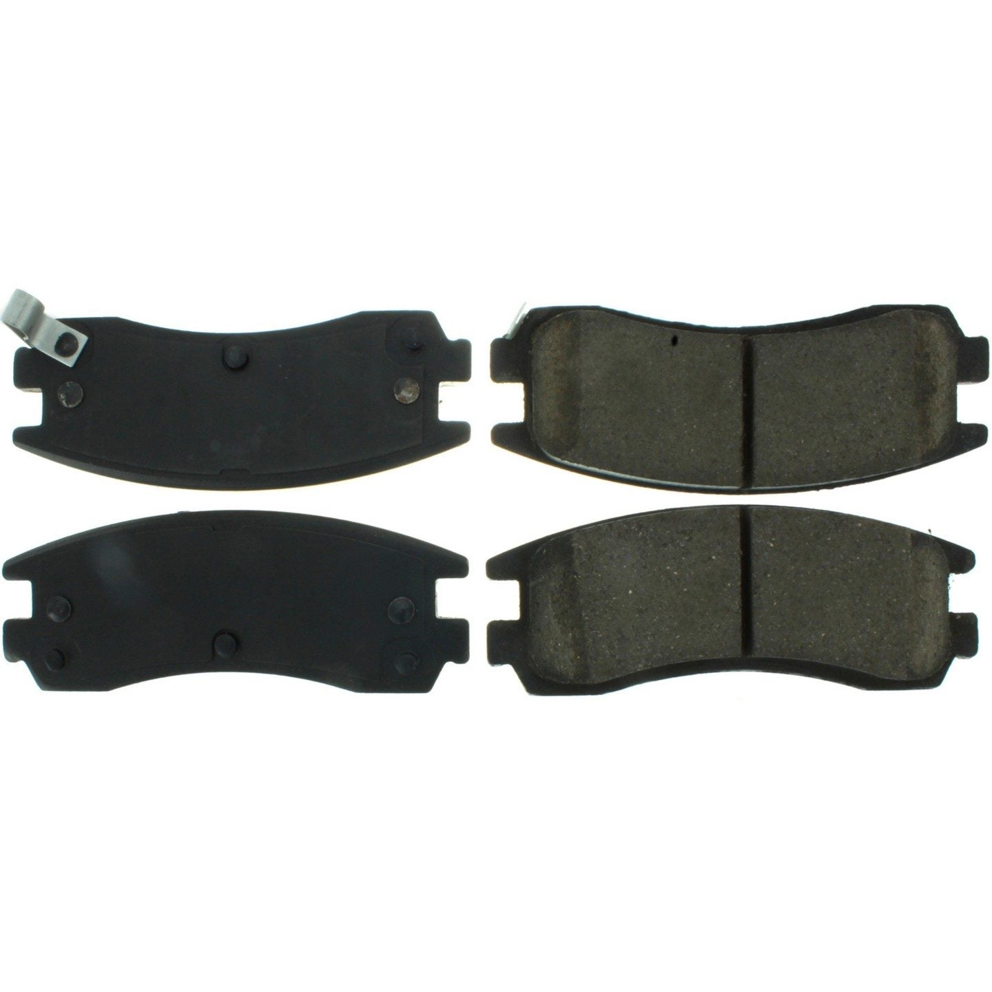 Stoptech Centric Posi-Quiet Extended Wear Brake Pads w/Shims & Hardware - Rear 106.07140