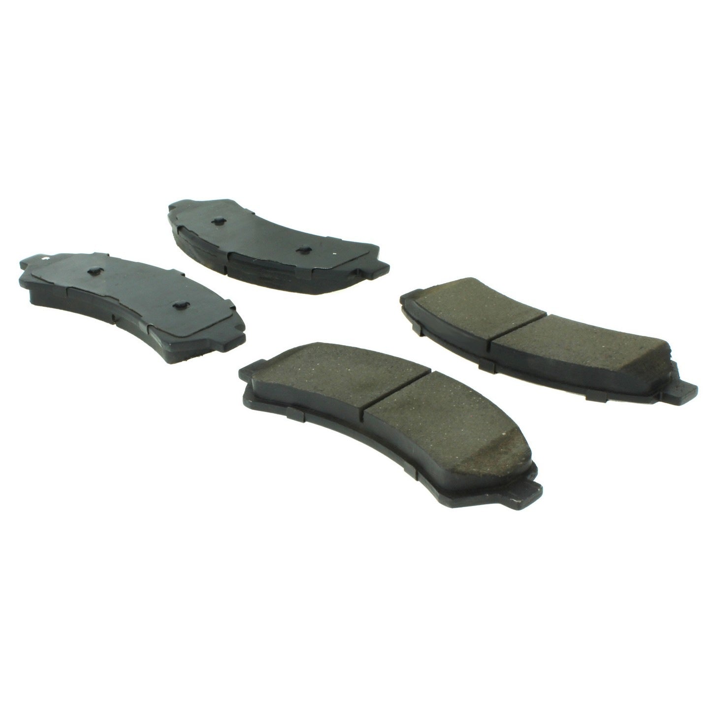 posi quiet extended wear brake pads with hardware  frsport 106.07260