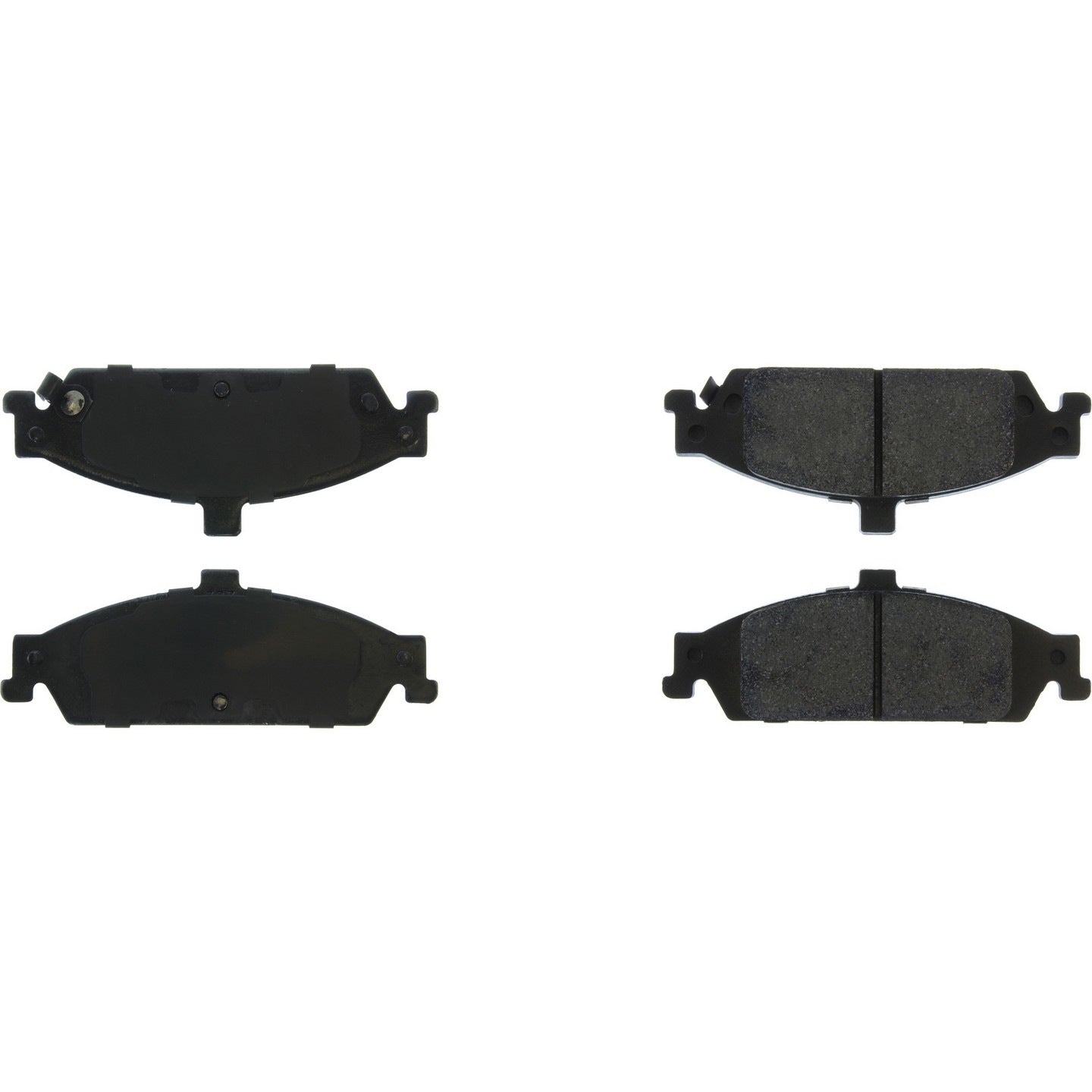 Stoptech Centric Posi-Quiet Extended Wear Brake Pads with Shims and Hardware - Front 106.07270