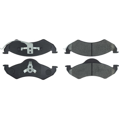 Stoptech Centric Posi-Quiet Extended Wear Brake Pads w/Hardware - Front 106.07460