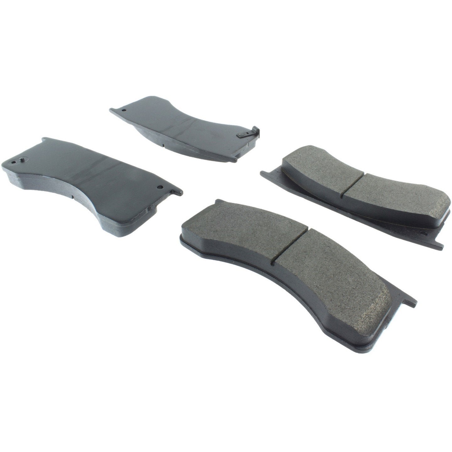 posi quiet extended wear brake pads with hardware  frsport 106.07690