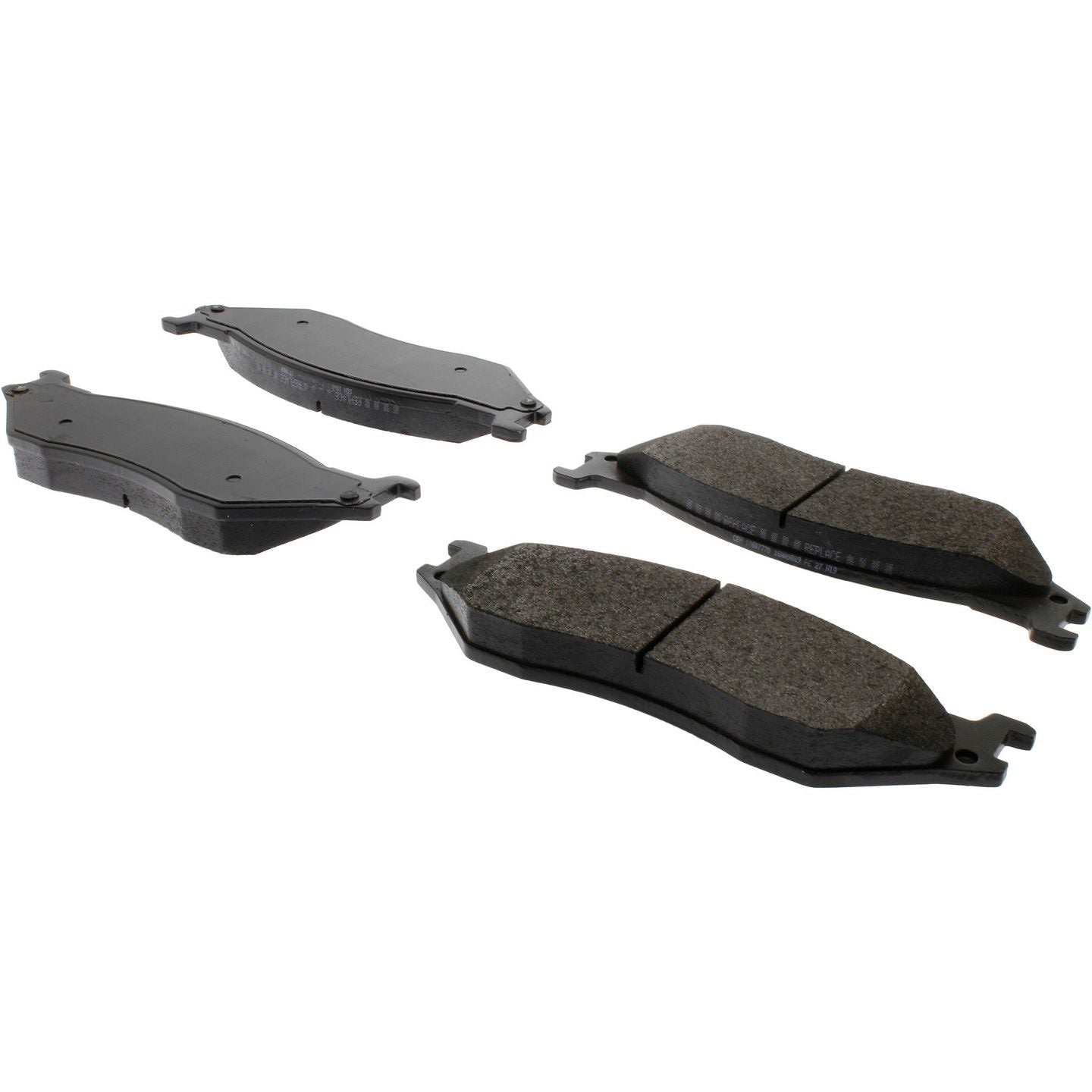 Stoptech Centric Posi-Quiet Extended Wear Brake Pads w/Hardware - Front/Rear 106.07770