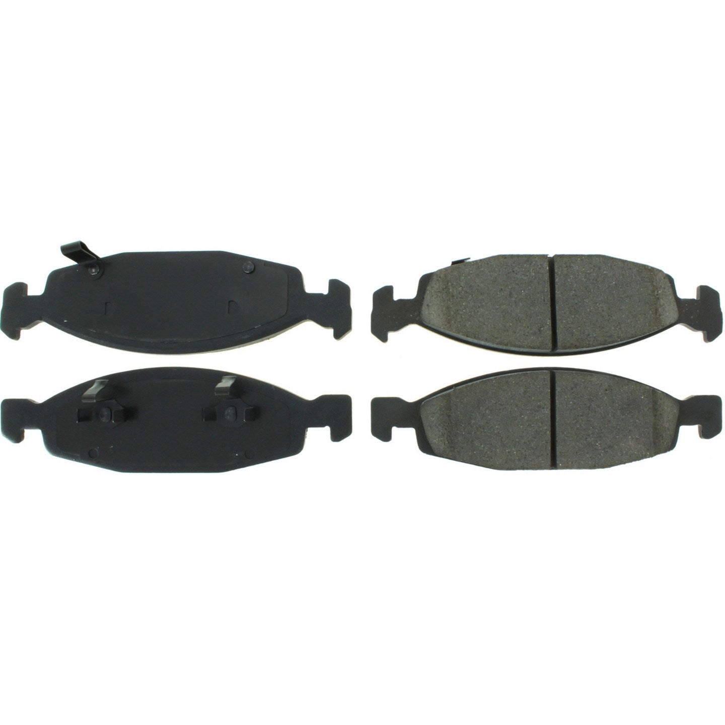 Stoptech PosiQuiet Jeep Extended Wear Front Brake Pads 106.07900