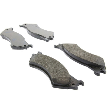 Stoptech PosiQuiet 00-03 Ford F-150 Extended Wear Semi-Metallic Rear Brake Pads 106.08020