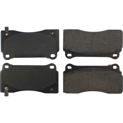 Stoptech Centric Posi-Quiet Extended Wear Brake Pads - Front/Rear 106.08100
