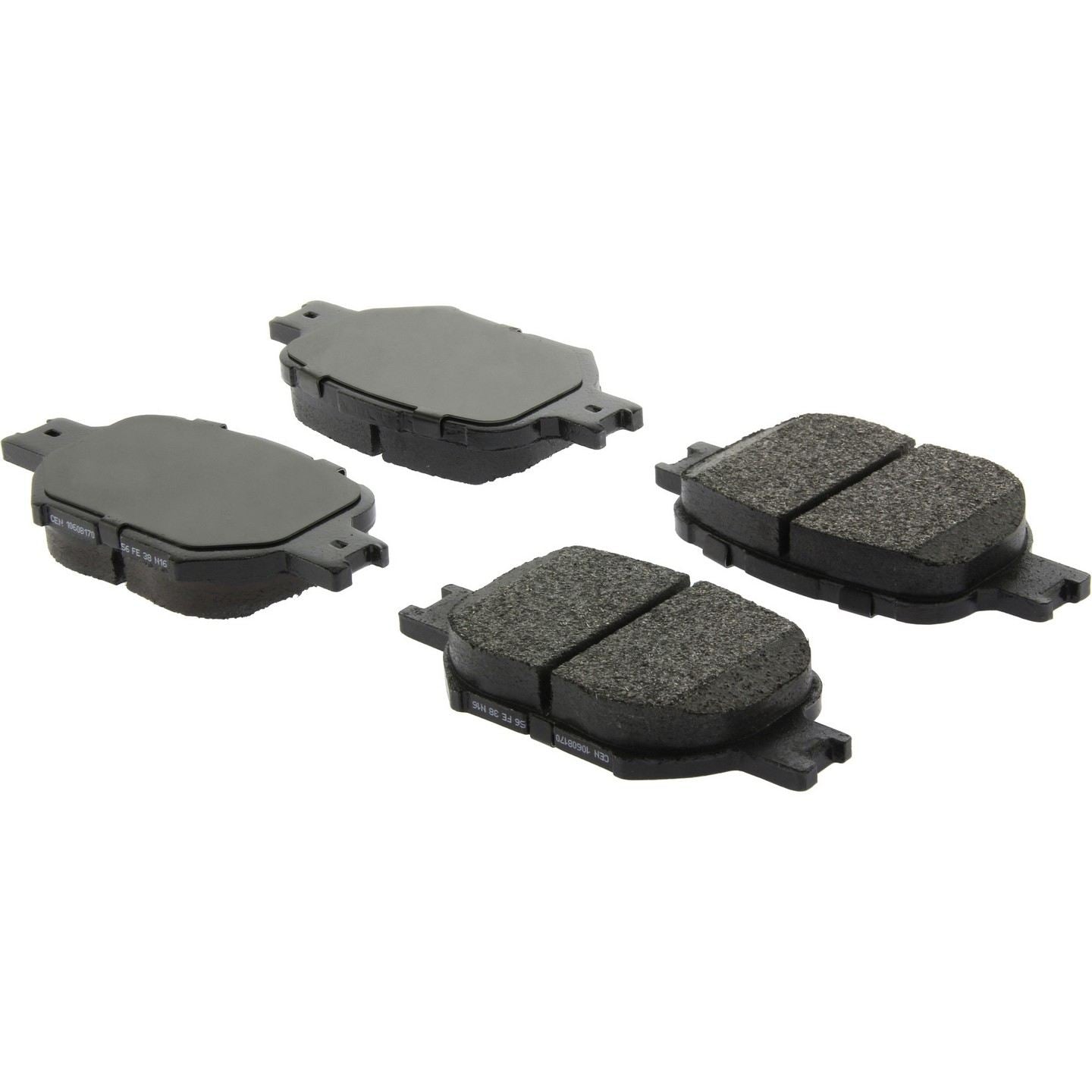 Stoptech PosiQuiet Extended Wear 05-10 Scion tC/00-05 Toyota Celica Front Disc Brake Pads 106.08170