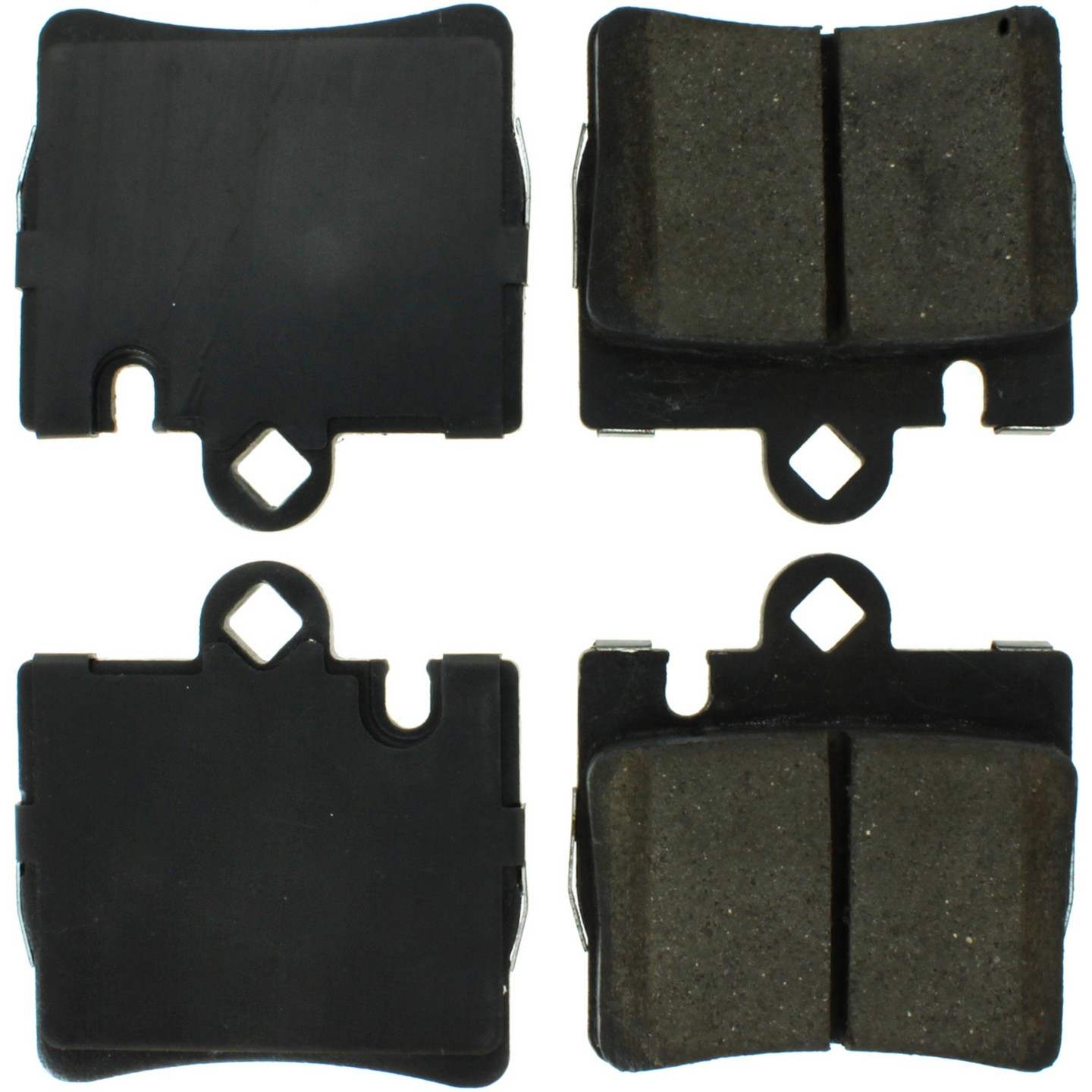 Stoptech PosiQuiet Extended Wear 00-02 Mercedes S430/S500/CL500 / 01-02 S600/S55 AMG/CL600 Rear Brake Pads 106.08480