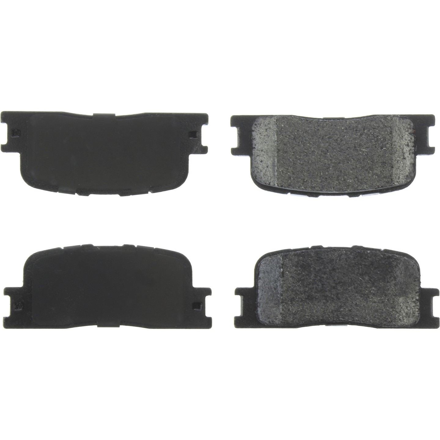 Posi Quiet Extended Wear Brake Pads with Hardware  top view frsport 106.08851