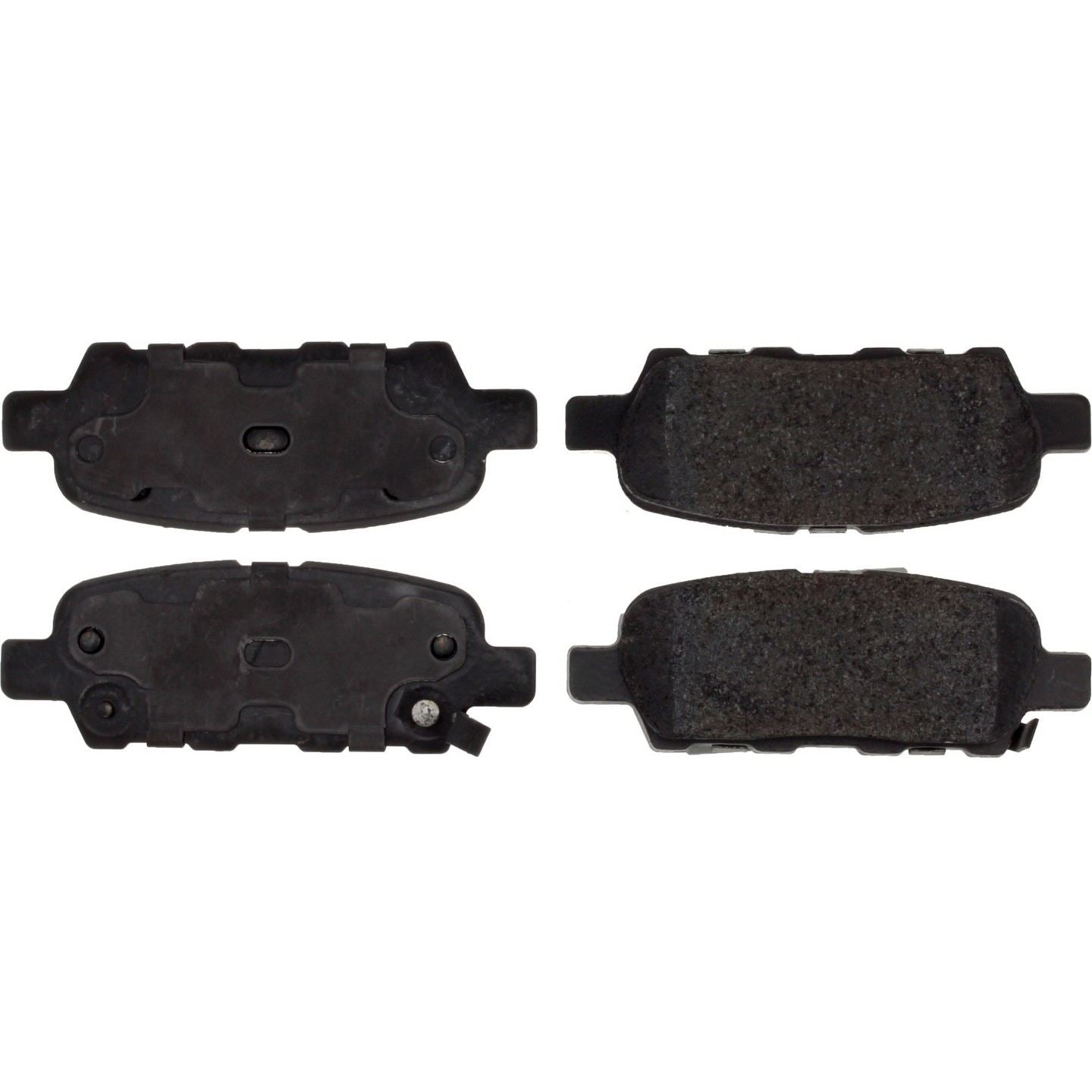 Stoptech PosiQuiet 11-12 Infiniti M34/M45 (Exc RWD Sport Pkg) / 09-11 Nissan Maxima Rear Ext Wea Brake Pads 106.09051