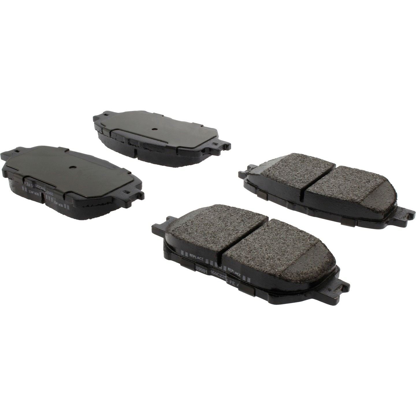 Stoptech PosiQuiet 06-15 Lexus GS300 / IS250 Extended Wear Brake Pads w/ Shims and Hardware - Front 106.09081