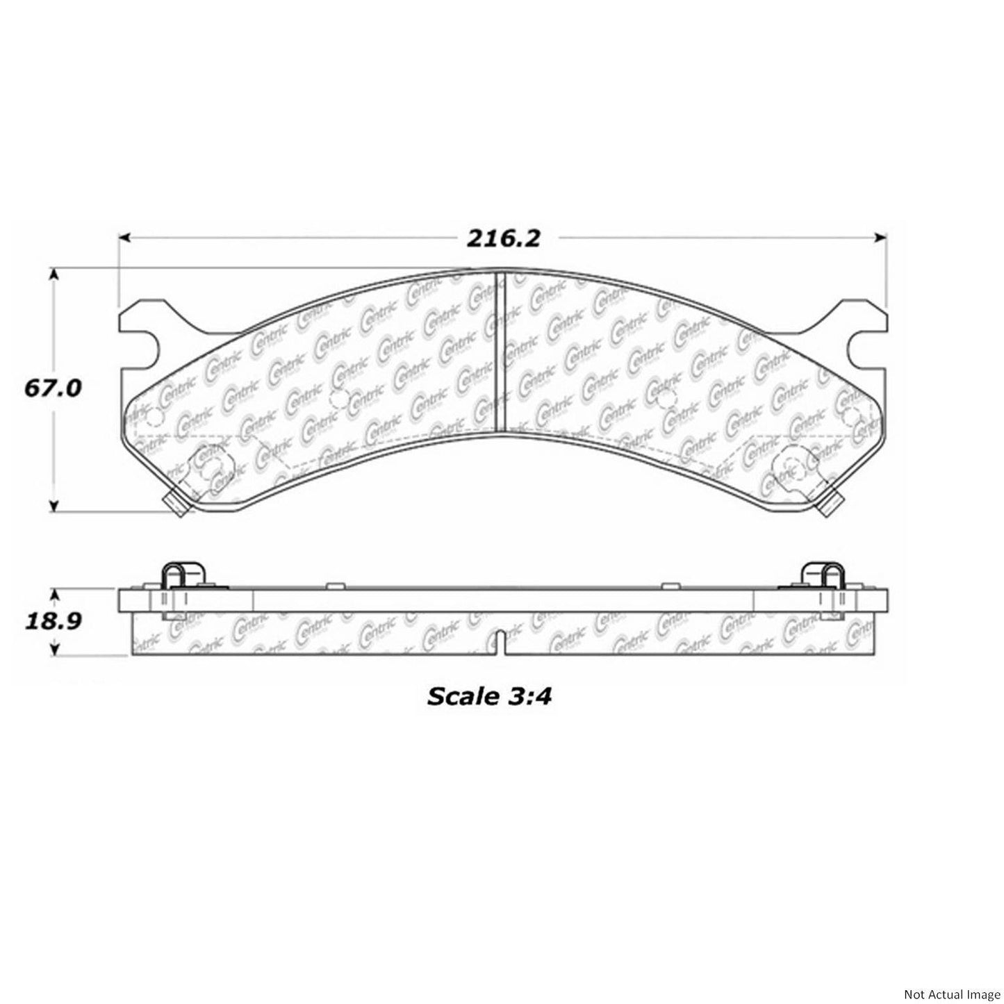Stoptech PosiQuiet 01-10 Chevy Silverado 3500 HD / 01-08 GMC Sierra 3500 HD Extended Wear Rear Brake Pads 106.09090