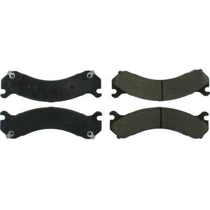 Stoptech PosiQuiet 01-10 Chevy Silverado 3500 HD / 01-08 GMC Sierra 3500 HD Extended Wear Rear Brake Pads 106.09090