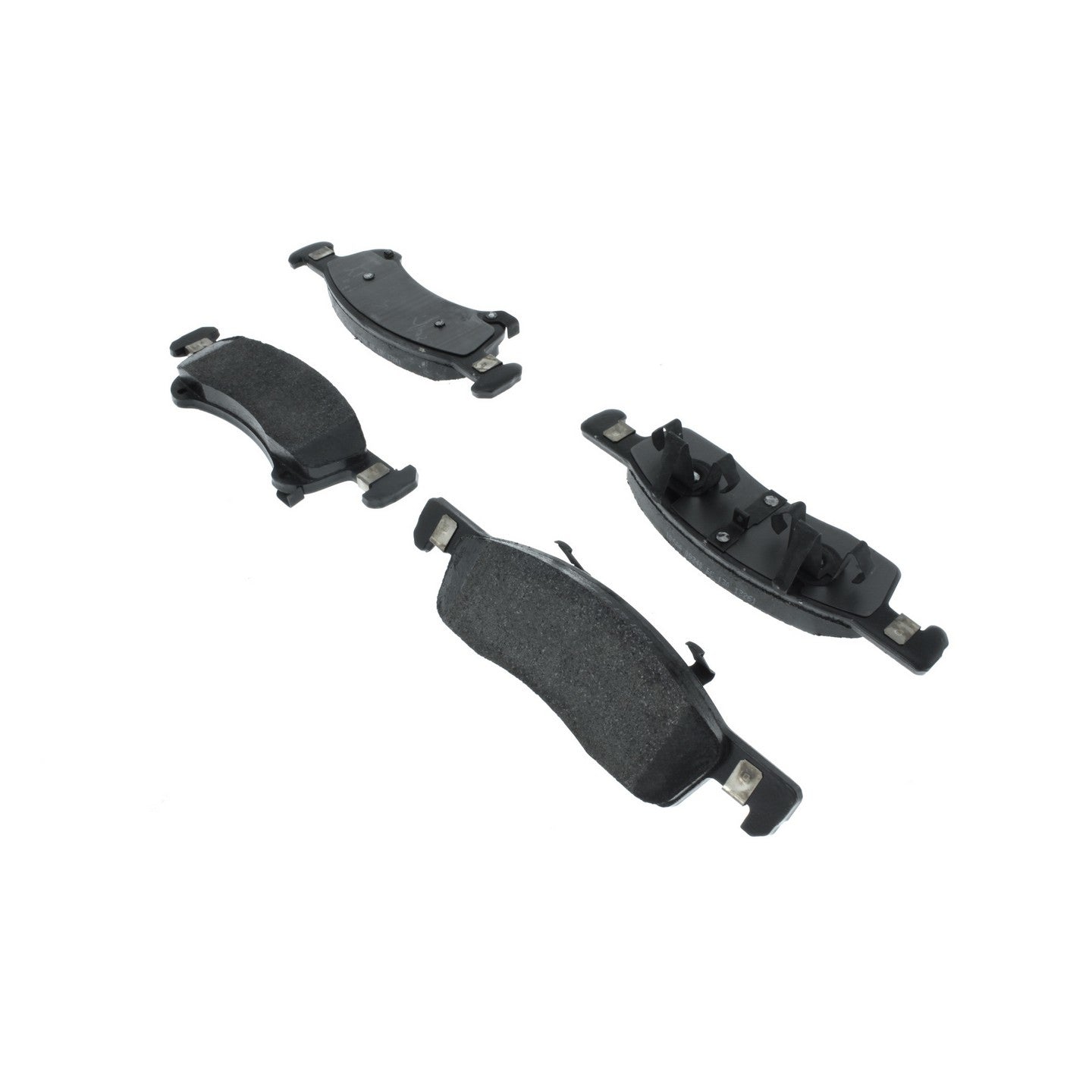 posi quiet extended wear brake pads with hardware  frsport 106.09340