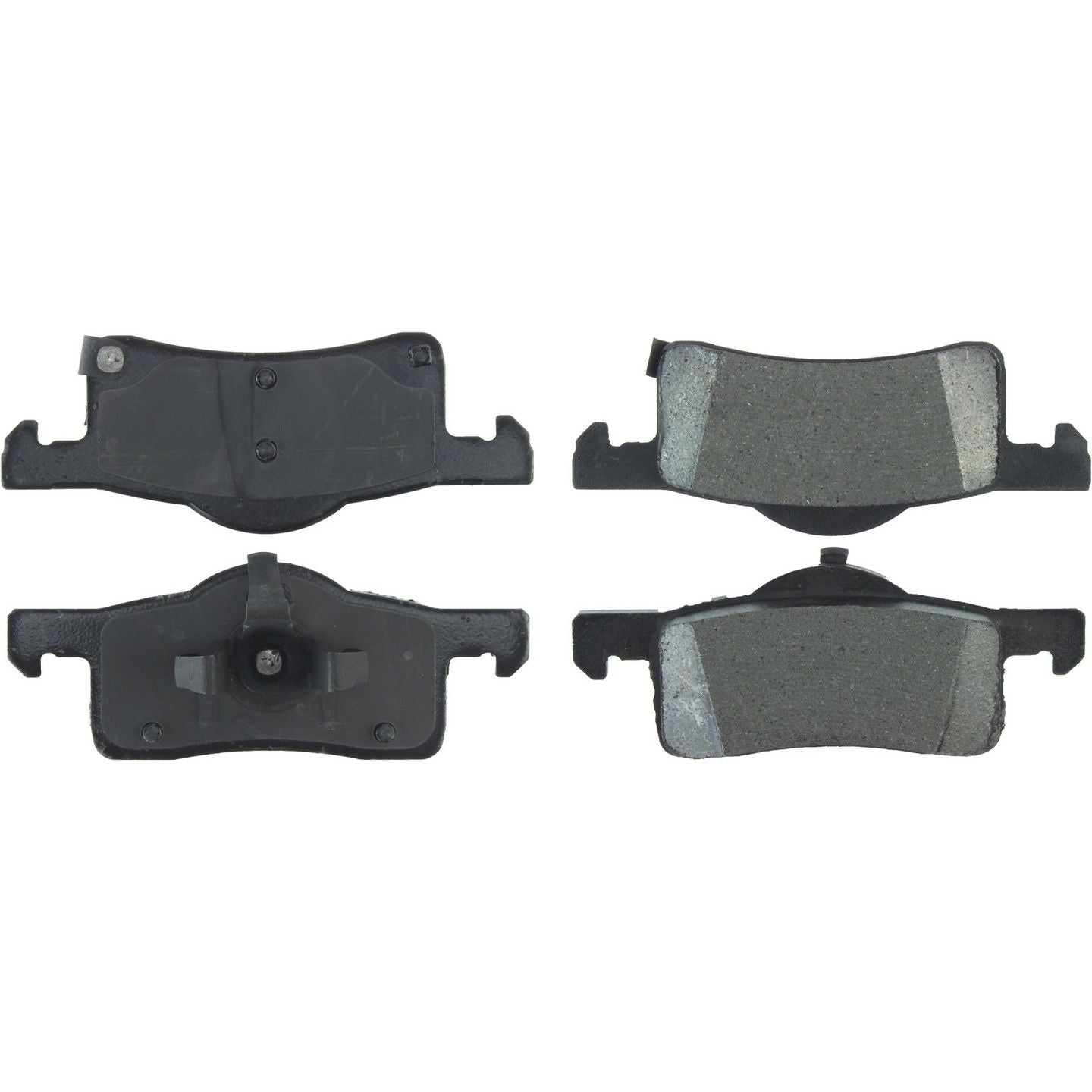 Stoptech Centric Posi-Quiet Extended Wear Brake Pads w/Hardware - Rear 106.09350