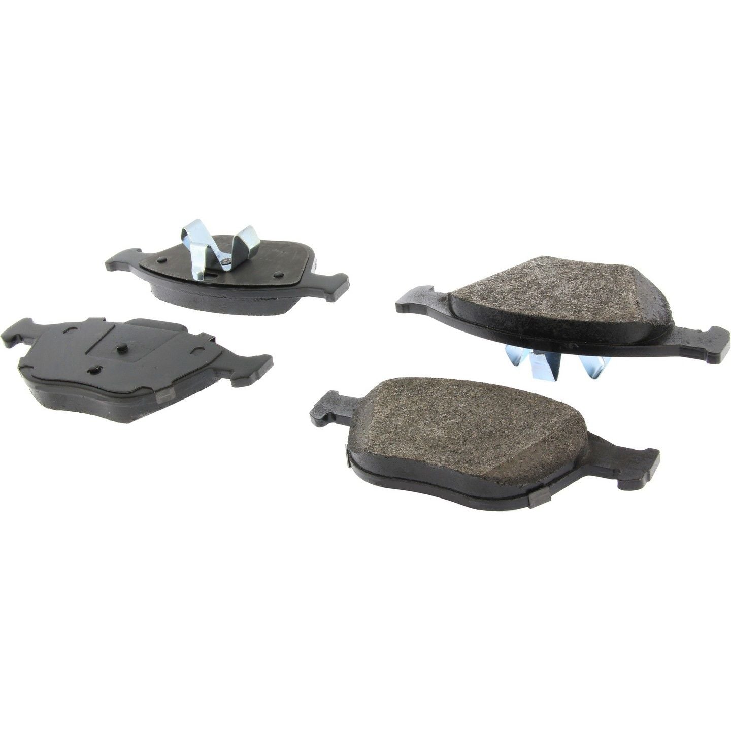 Stoptech PosiQuiet 02-04 Ford Focus / 10-13 Ford Transit Connect Semi Metallic Front Brake Pads 106.09700