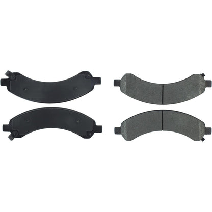 Stoptech Centric Posi-Quiet Extended Wear Brake Pads w/Hardware - Rear 106.09890