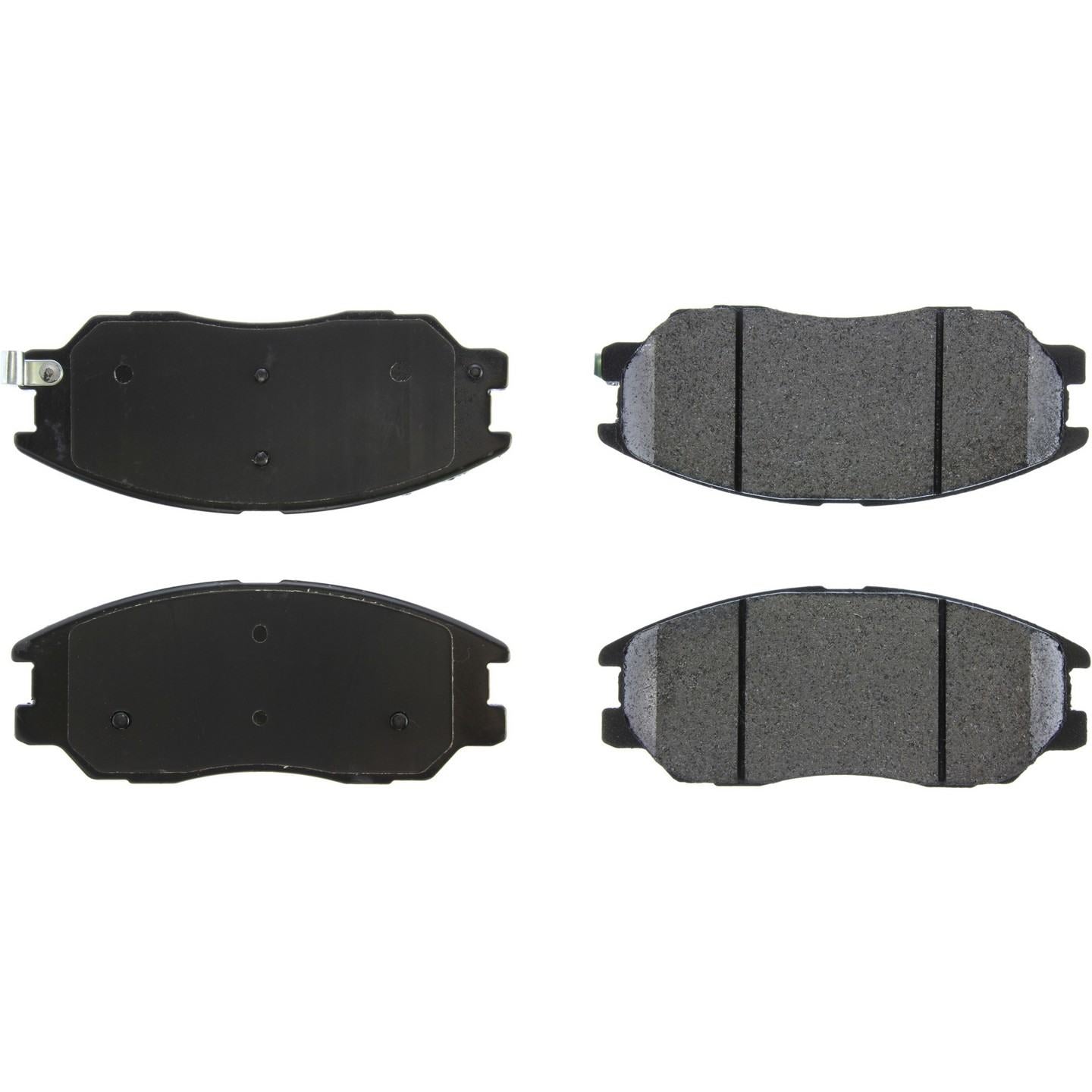 Stoptech Centric Posi-Quiet Extended Wear Brake Pads w/Hardware - Front 106.10130