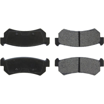 Stoptech Centric Posi-Quiet Extended Wear Brake Pads w/Hardware 106.10360