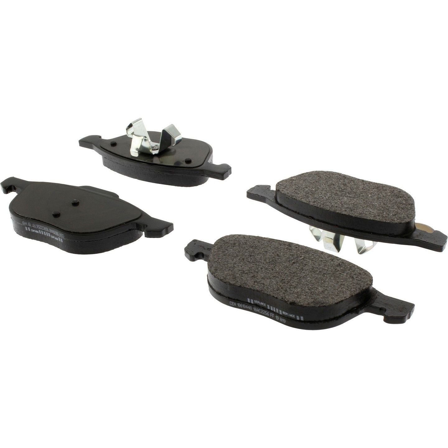 Stoptech PosiQuiet Extended Wear 04-07/12-14 Ford Focus / 04-13 Mazda 3/5 / 04-13 Volvo Front Disc Brake Pads 106.10440