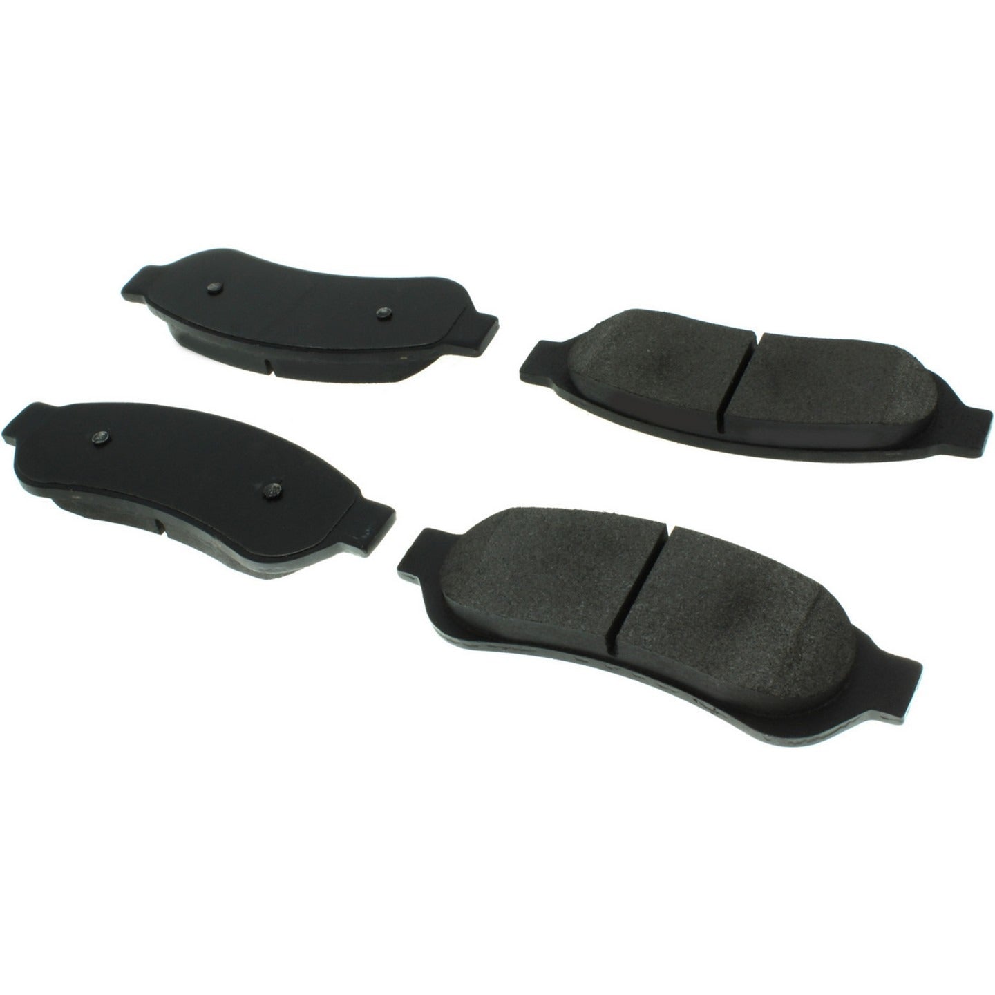 Stoptech Centric Posi-Quiet Extended Wear Brake Pads w/Hardware - Front/Rear 106.10670