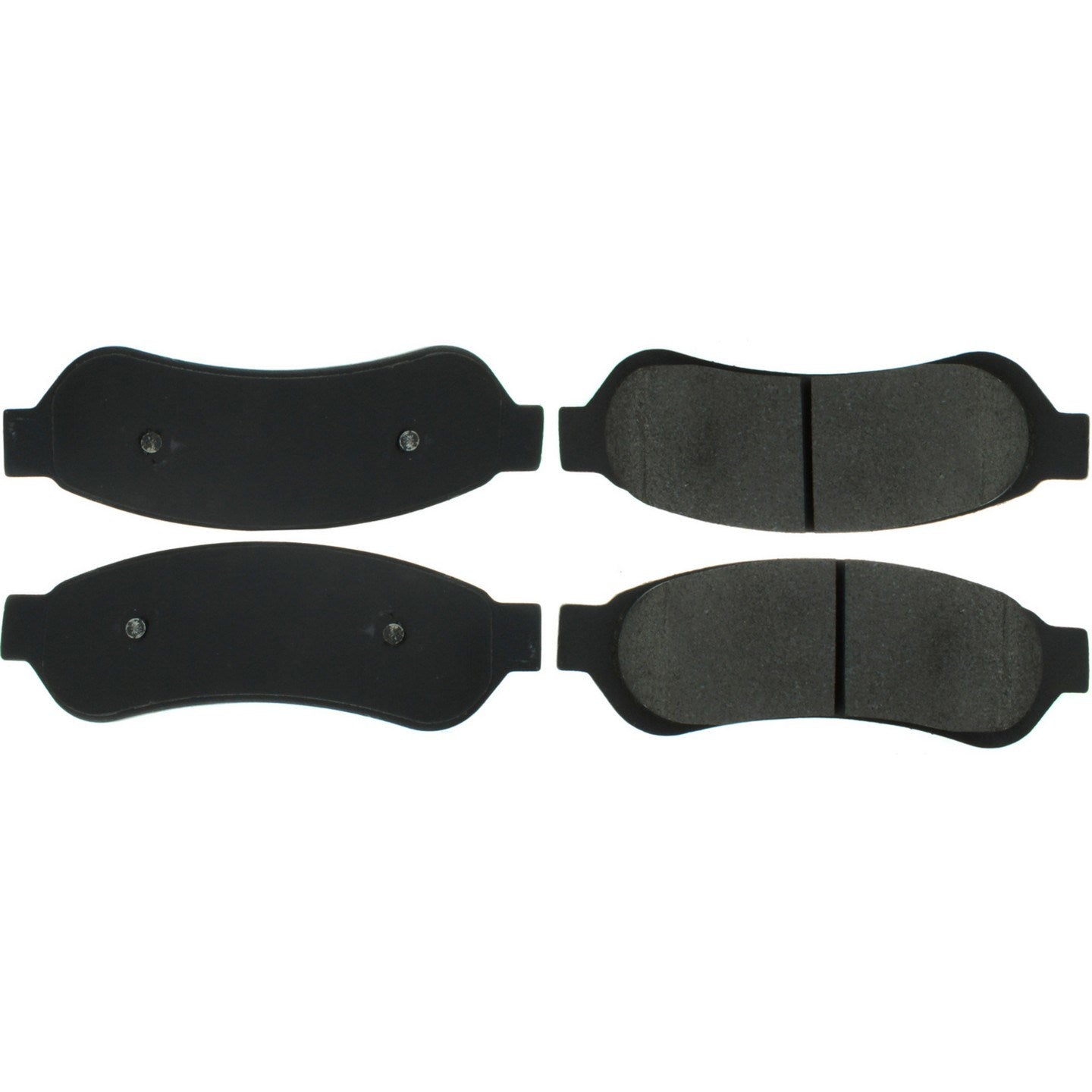 Stoptech Centric Posi-Quiet Extended Wear Brake Pads w/Hardware - Front/Rear 106.10670