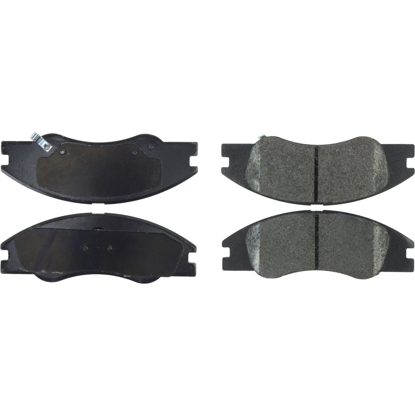 Stoptech Centric Posi-Quiet Extended Wear Brake Pads w/Hardware - Front 106.10740