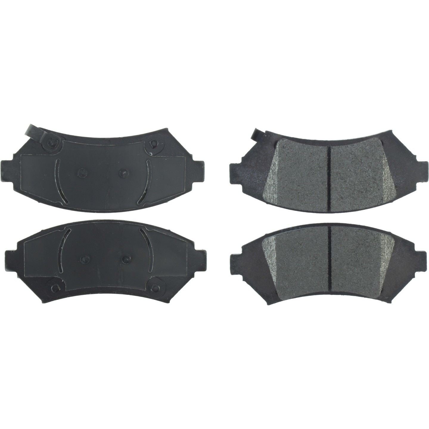 Stoptech Centric Posi-Quiet Extended Wear Brake Pads w/Hardware - Front 106.10760