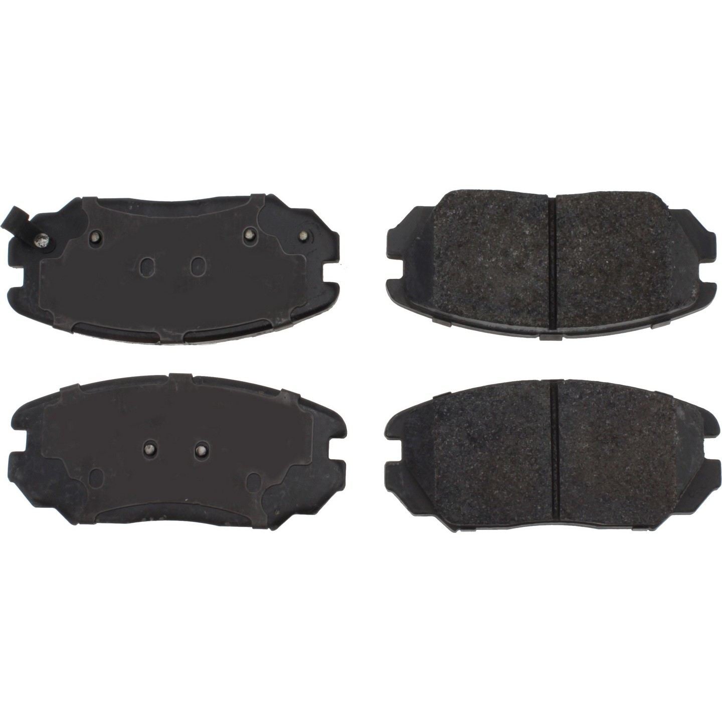 Stoptech Centric Posi-Quiet Extended Wear Brake Pads w/Shims & Hardware - Front 106.11251