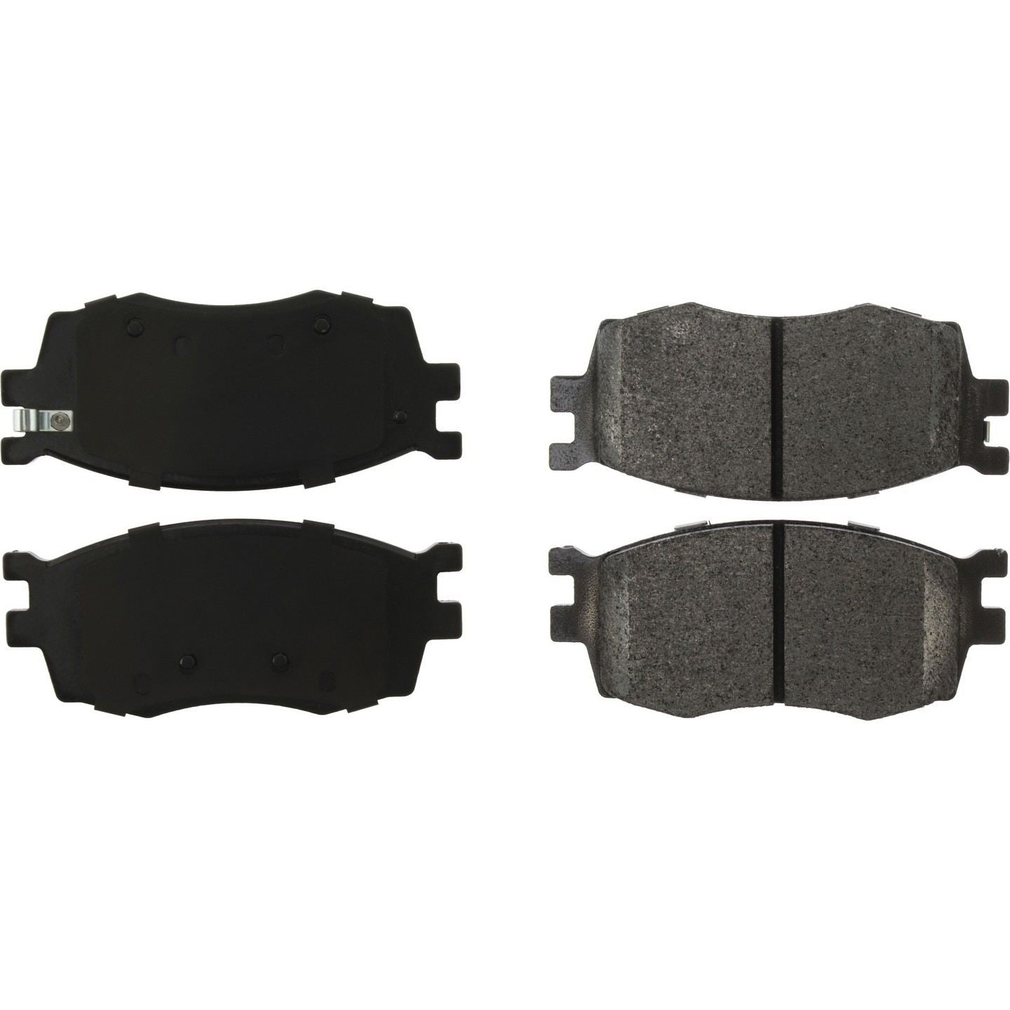 Stoptech PosiQuiet 10-11 Kia Rio/Rio5 / 09-11 Hyundai Accent Extended Wear Front Brake Pads 106.11560