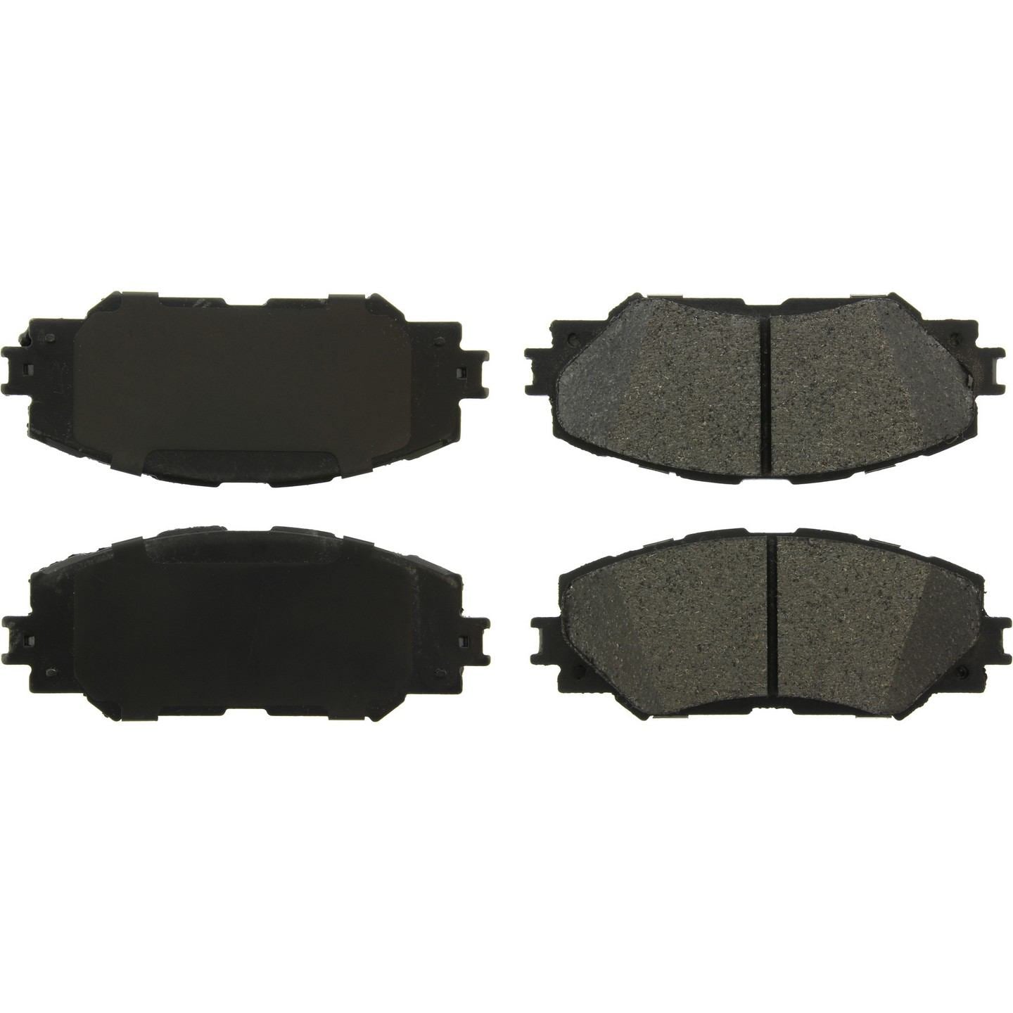 Stoptech PosiQuiet 09 Toyota Corolla / 08-10 Scion XB/XD / 09 Pontiac Vibe Extended Wear Front Brake Pads 106.12100