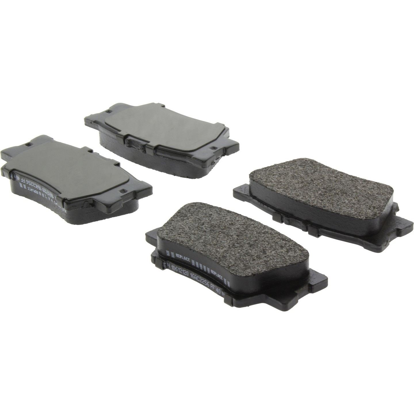 Stoptech PosiQuiet 07-08 Lexus ES350 / 08 Toyota Avalon/07-08 Camry/09 Matrix Extended Wear Rear Brake Pads 106.12120