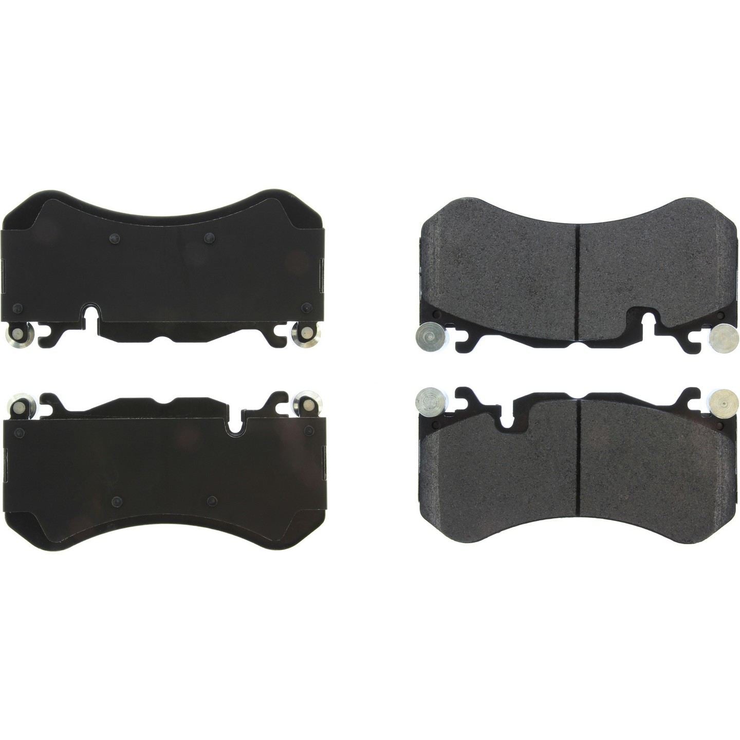 Posi Quiet Extended Wear Brake Pads with Hardware  top view frsport 106.12910