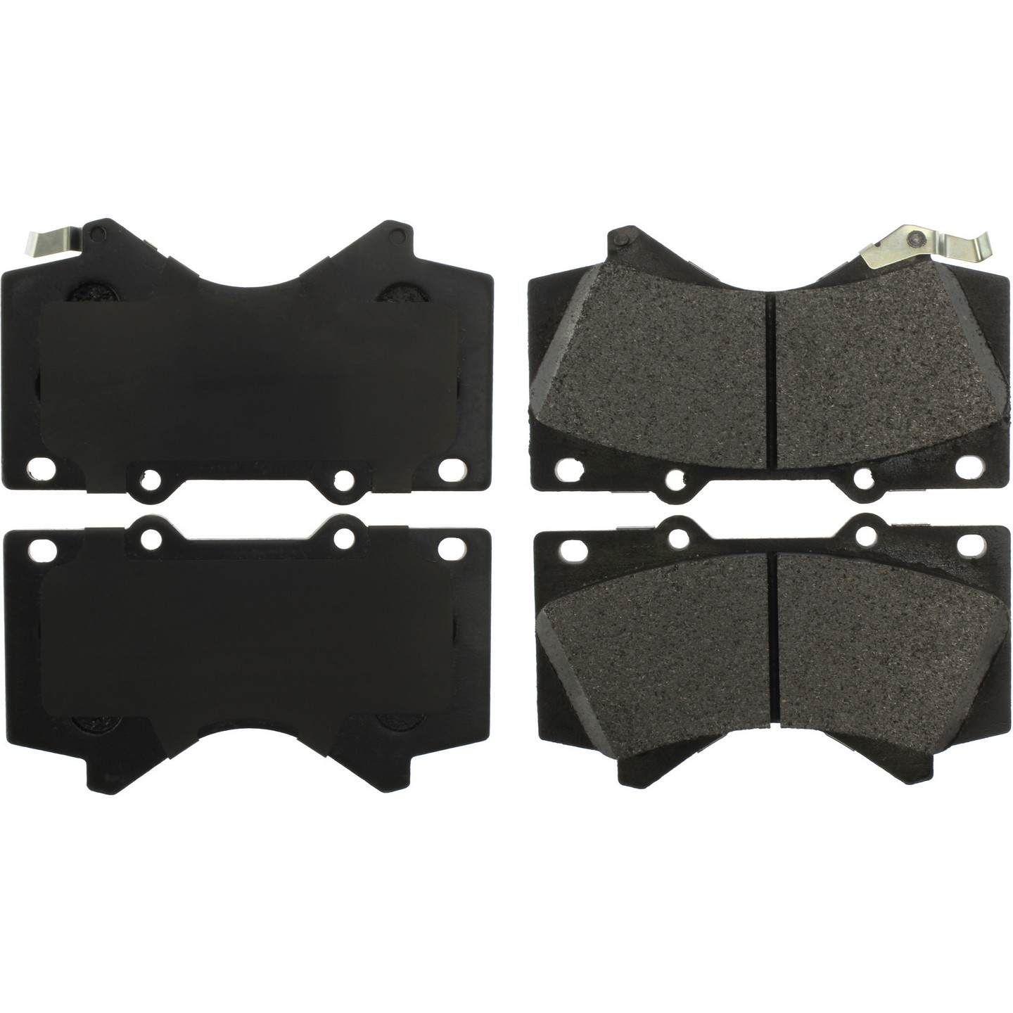 Stoptech PosiQuiet 07-19 Toyota Tundra Extended Wear Semi-Metallic Front Brake Pads 106.13030