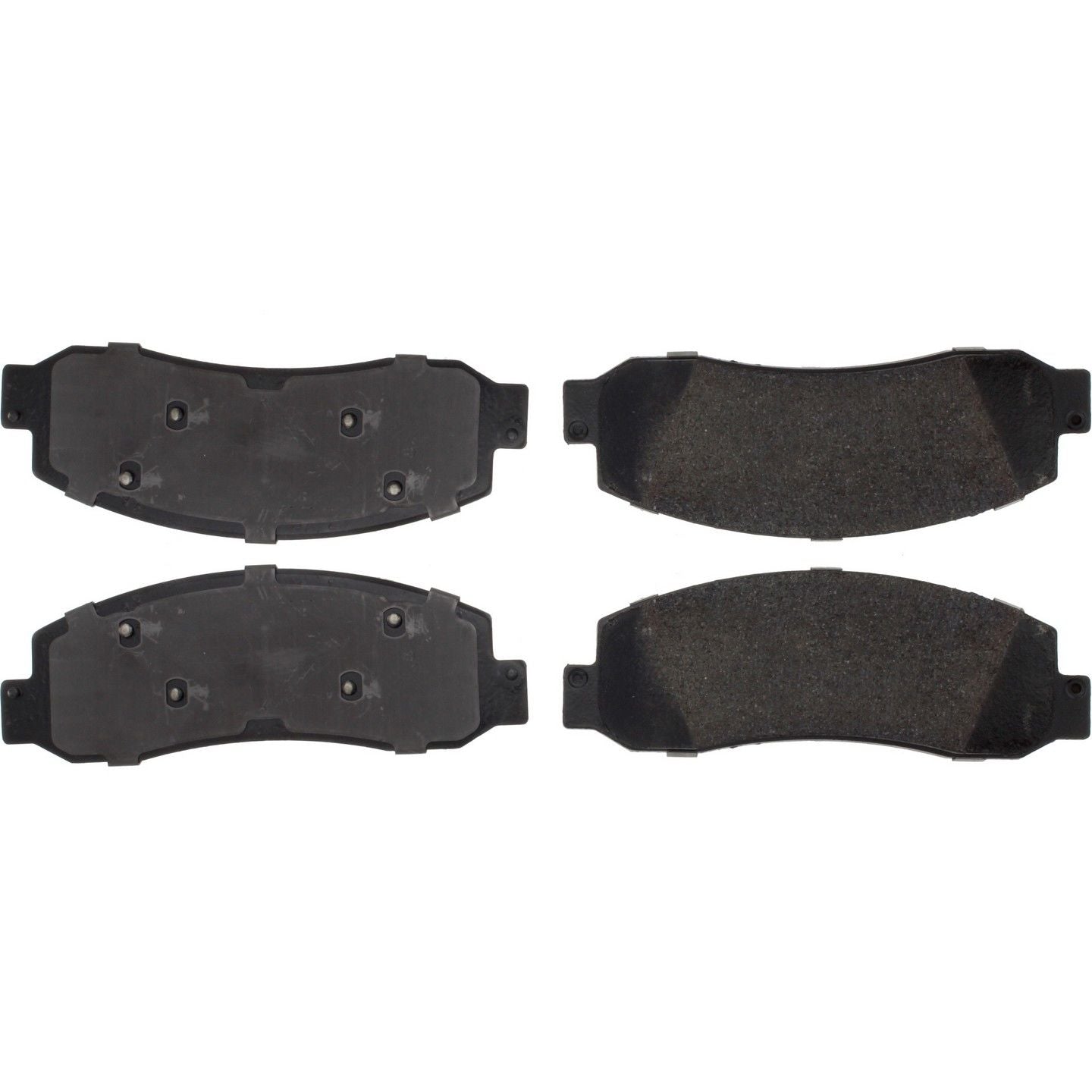 Stoptech PosiQuiet 10-12 Ford F-250 Extended Wear Semi-Metallic Front Disc Brake Pads 106.13330