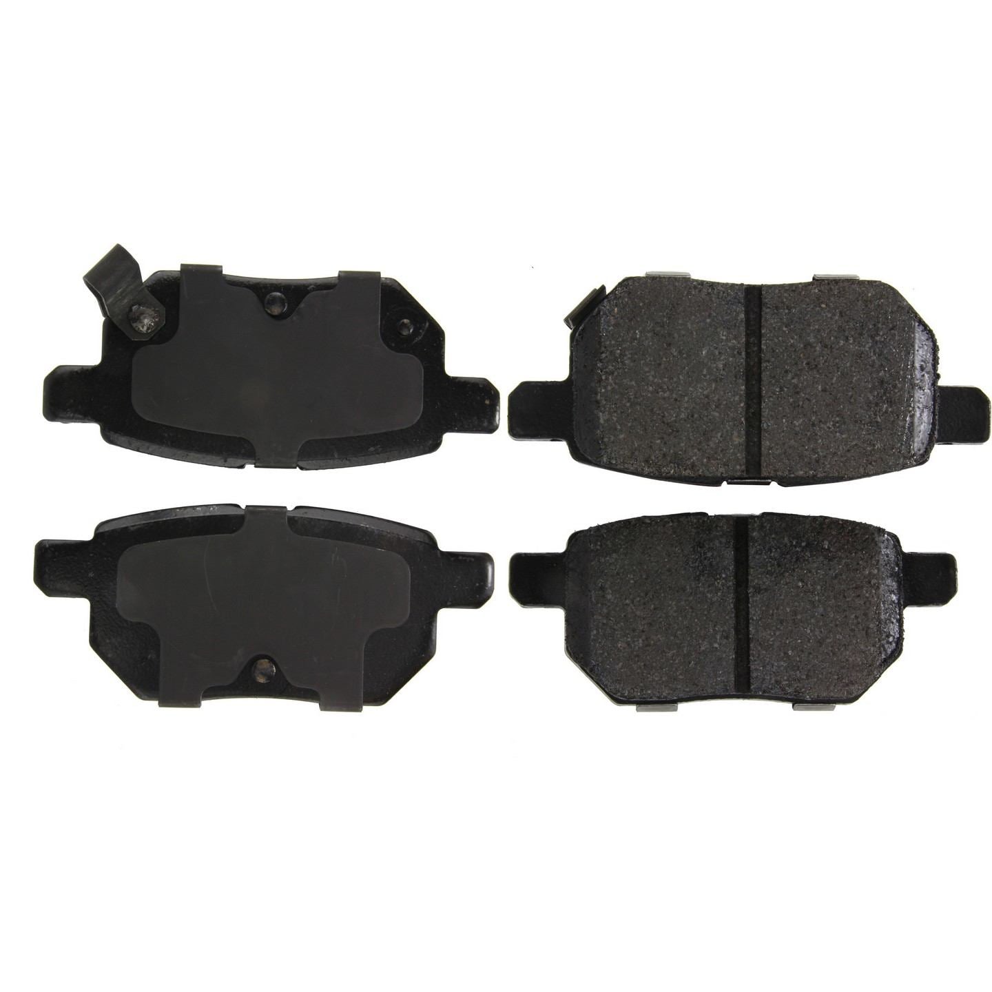 Stoptech Centric Posi-Quiet Extended Wear Brake Pads w/Shims & Hardware - Rear 106.13540