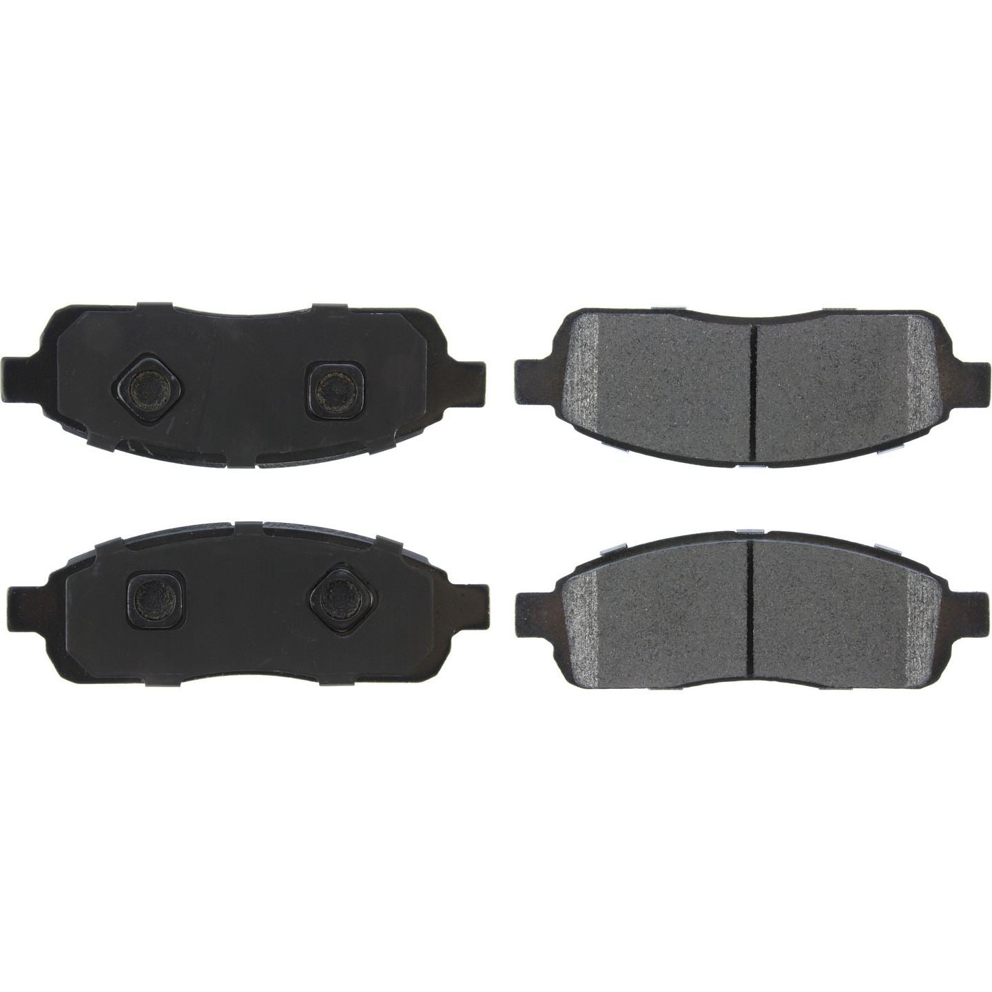 Stoptech Centric Posi-Quiet Extended Wear Brake Pads w/Hardware - Front 106.13920