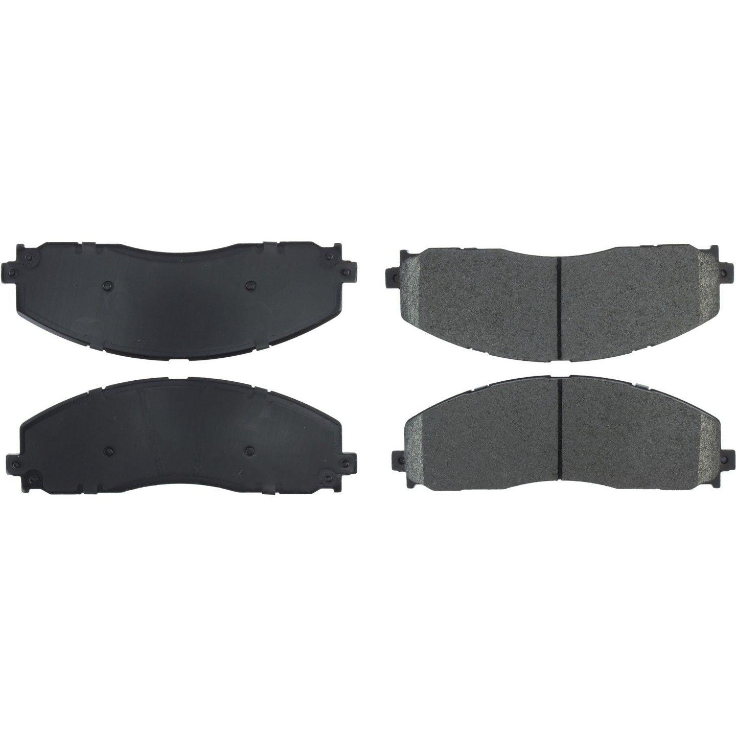 Posi Quiet Extended Wear Brake Pads with Hardware  top view frsport 106.16800