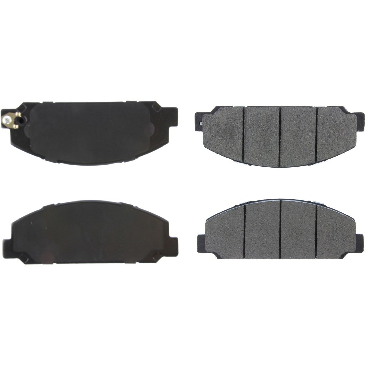 Posi Quiet Extended Wear Brake Pads with Hardware  top view frsport 106.16830