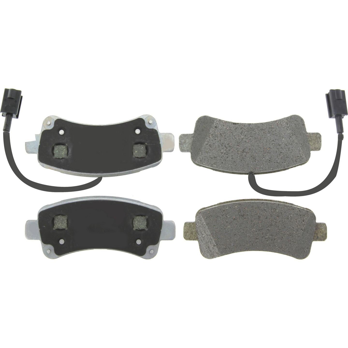 Stoptech Centric Posi-Quiet Extended Wear Brake Pads w/Hardware - Rear 106.17461