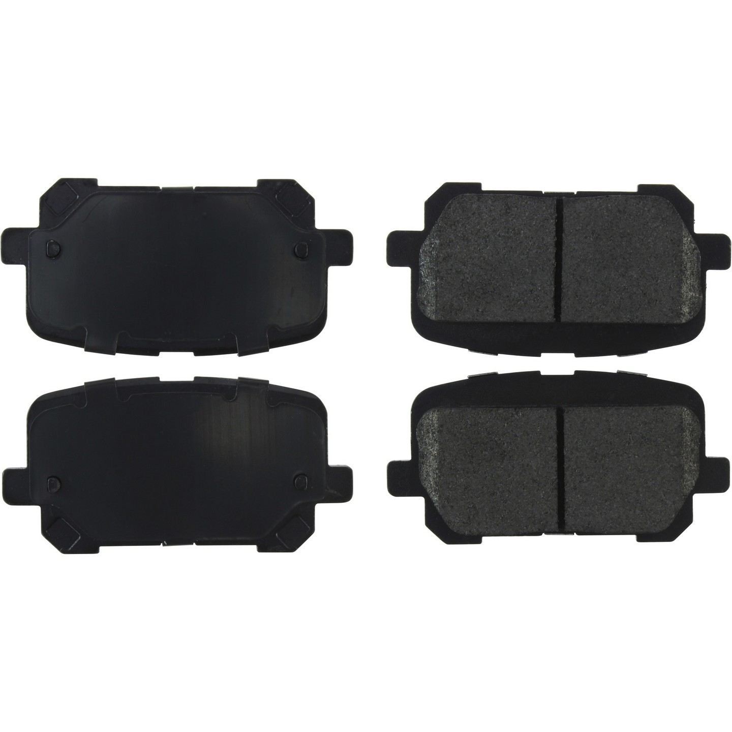 Posi Quiet Extended Wear Brake Pads with Hardware  top view frsport 106.17660