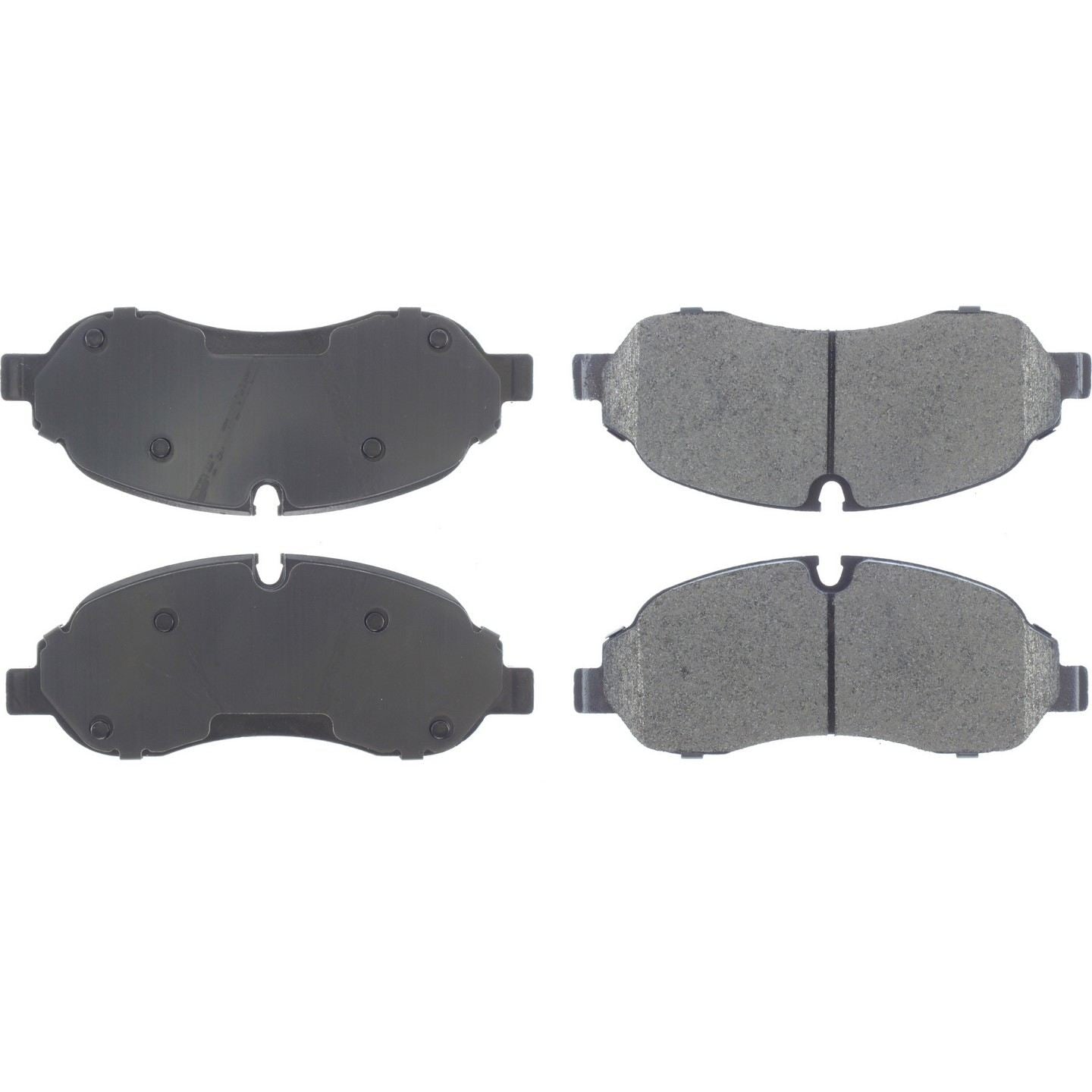 Posi Quiet Extended Wear Brake Pads with Hardware  top view frsport 106.17740