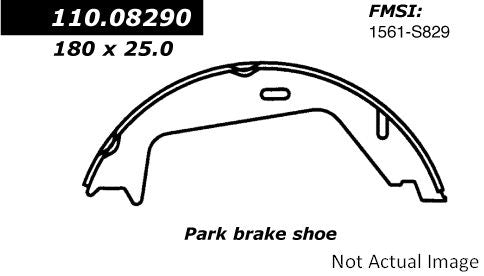 Stoptech Centric 99-11 Volvo S80 Premium Rear Parking Brake Shoes 111.08290