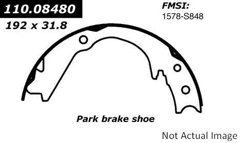 Stoptech Centric 04-07 Subaru Impreza STI Rear Parking Brake Shoes 111.08480