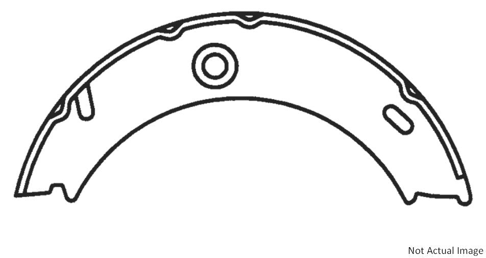 Stoptech Centric Premium Parking Brake Shoes - Rear PB 111.08650