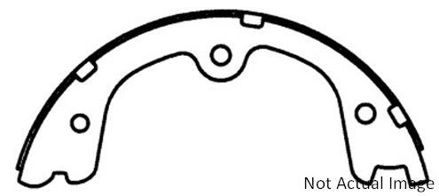 Stoptech Centric Premium Parking Brake Shoes - Rear PB 111.08690