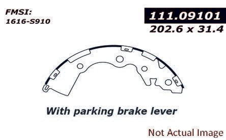 Stoptech Centric Premium Brake Shoes - Rear 111.09101