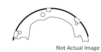 Stoptech Centric Premium Parking Brake Shoes - Rear PB 111.09320