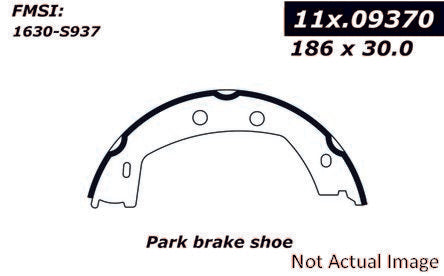 Stoptech Centric Premium Parking Brake Shoes - Rear PB 111.09370